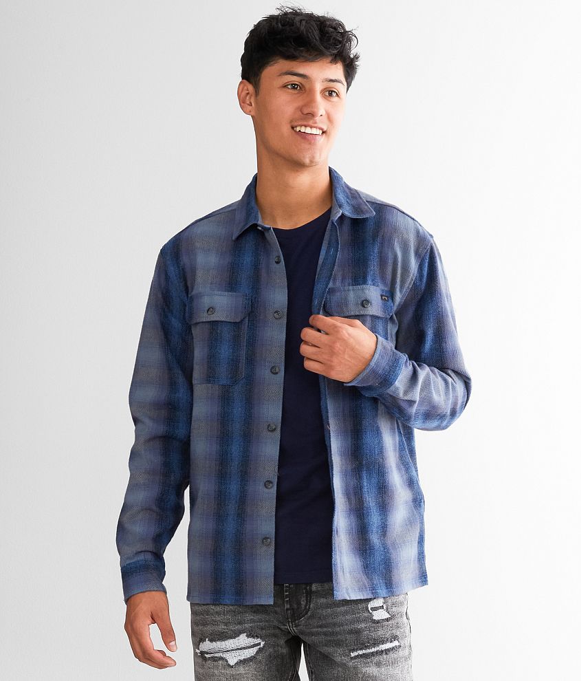 Billabong Offshore Jacquard Flannel Shirt front view