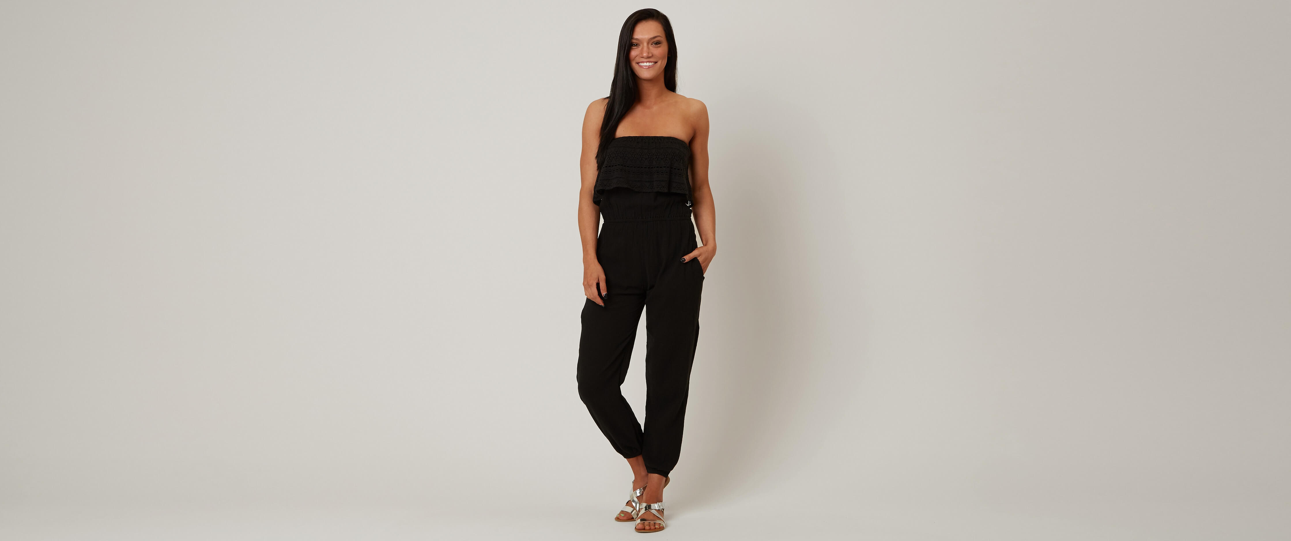 tube top romper jumpsuit