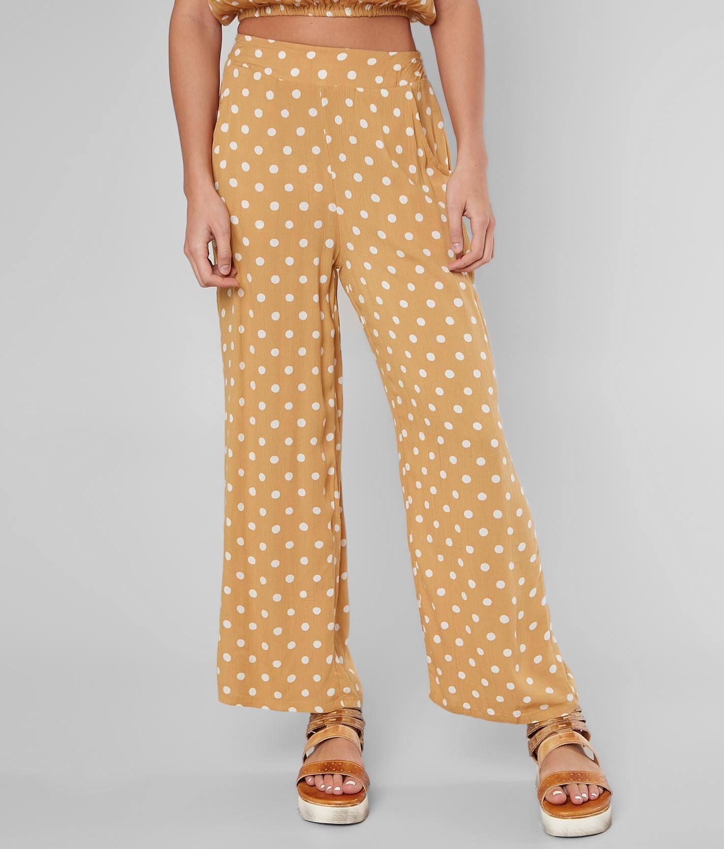 yellow billabong pants