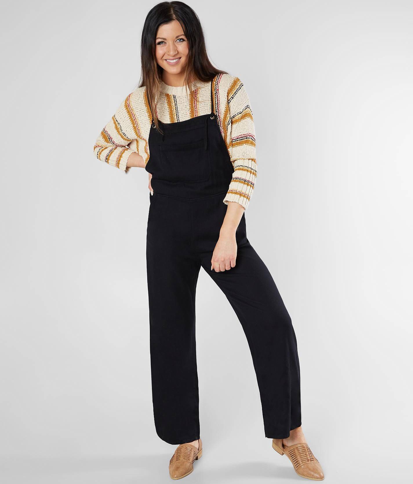 billabong black overalls