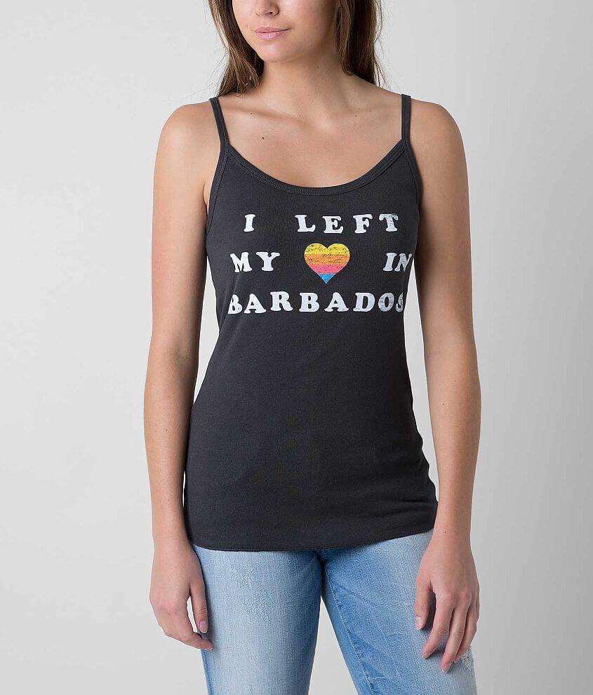 Billabong Left My Heart In Barbados Tank Top front view