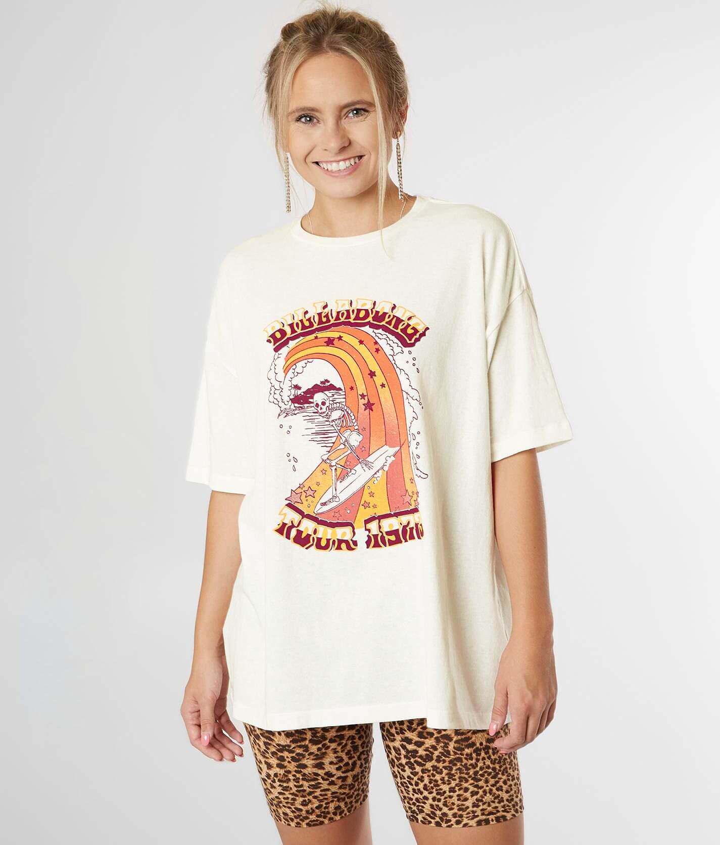 Billabong Summer Mckeen Since 73 Oversized T-Shirt - Women's T 