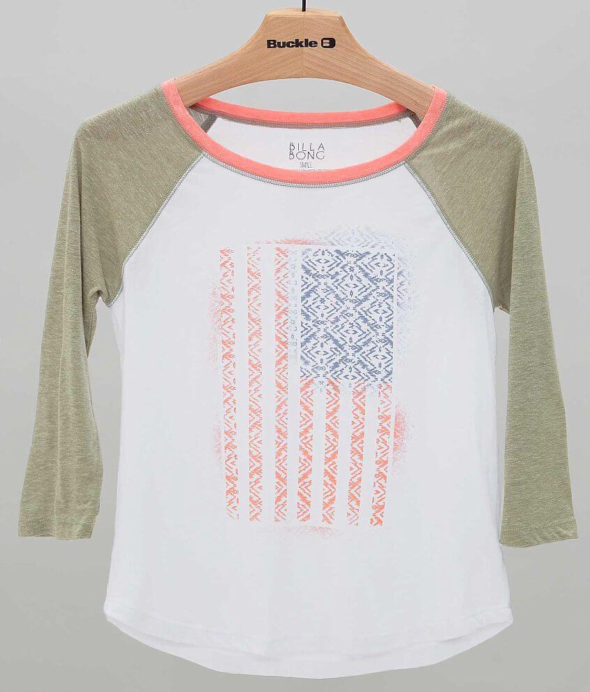 Billabong Ikat Flag T-Shirt front view