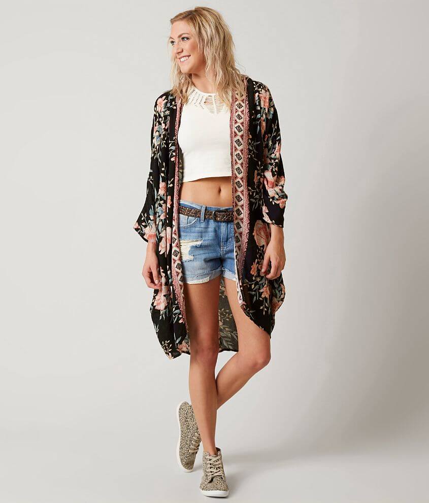 Billabong Flore Me Cardigan front view