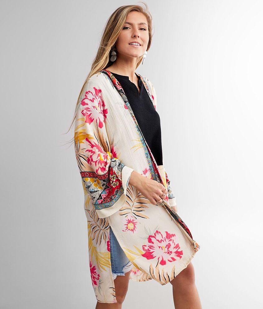 Billabong Fire Nights Kimono front view