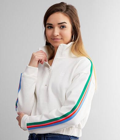 Billabong Finding Waves Quarter Zip Pullover full right side view