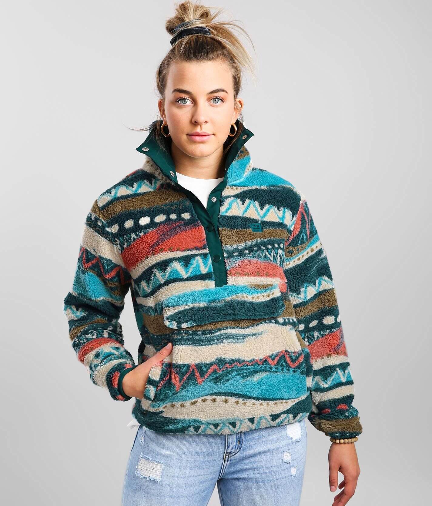 Switchback - Mock Neck Fleece for Women