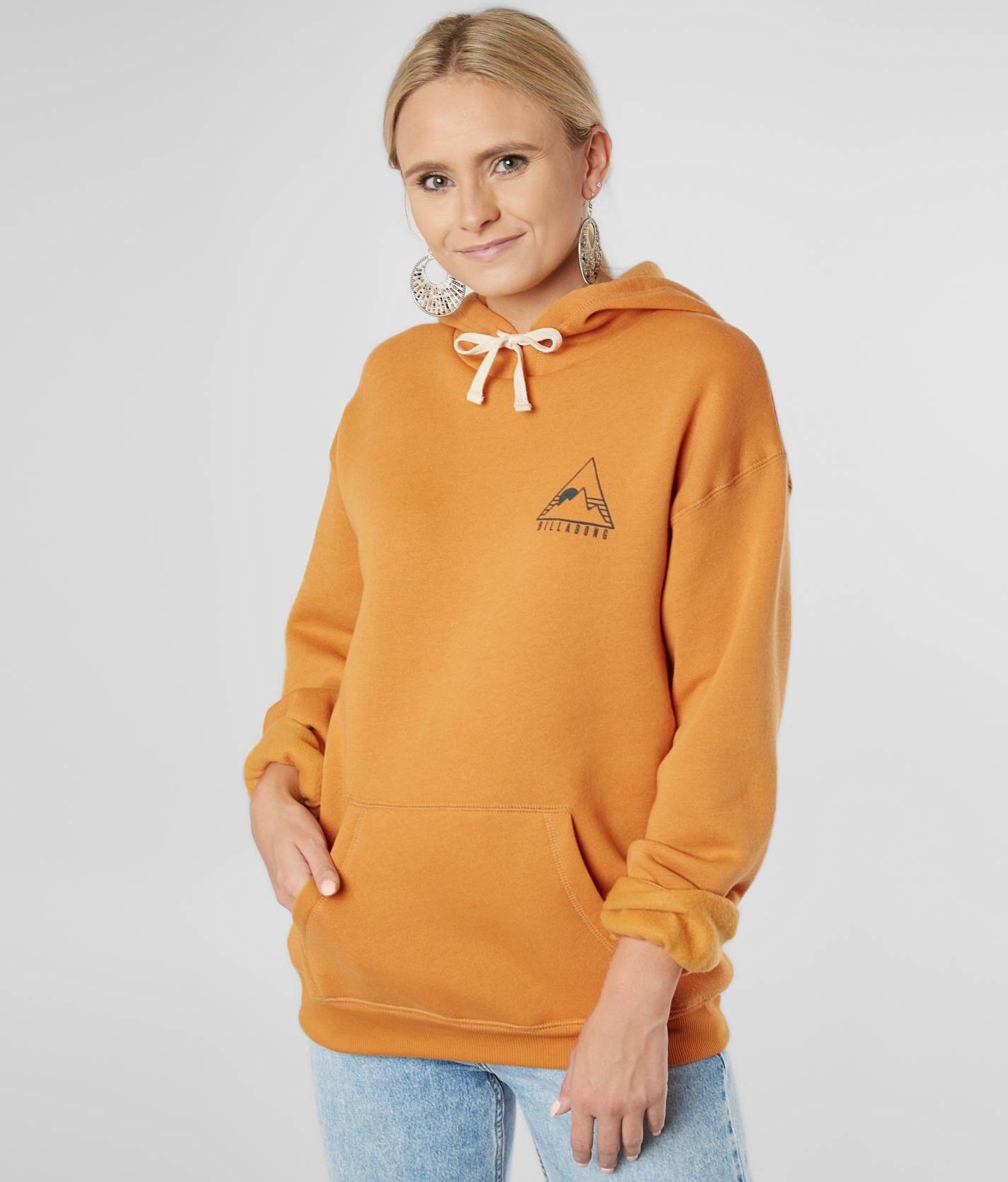 billabong yellow sweatshirt