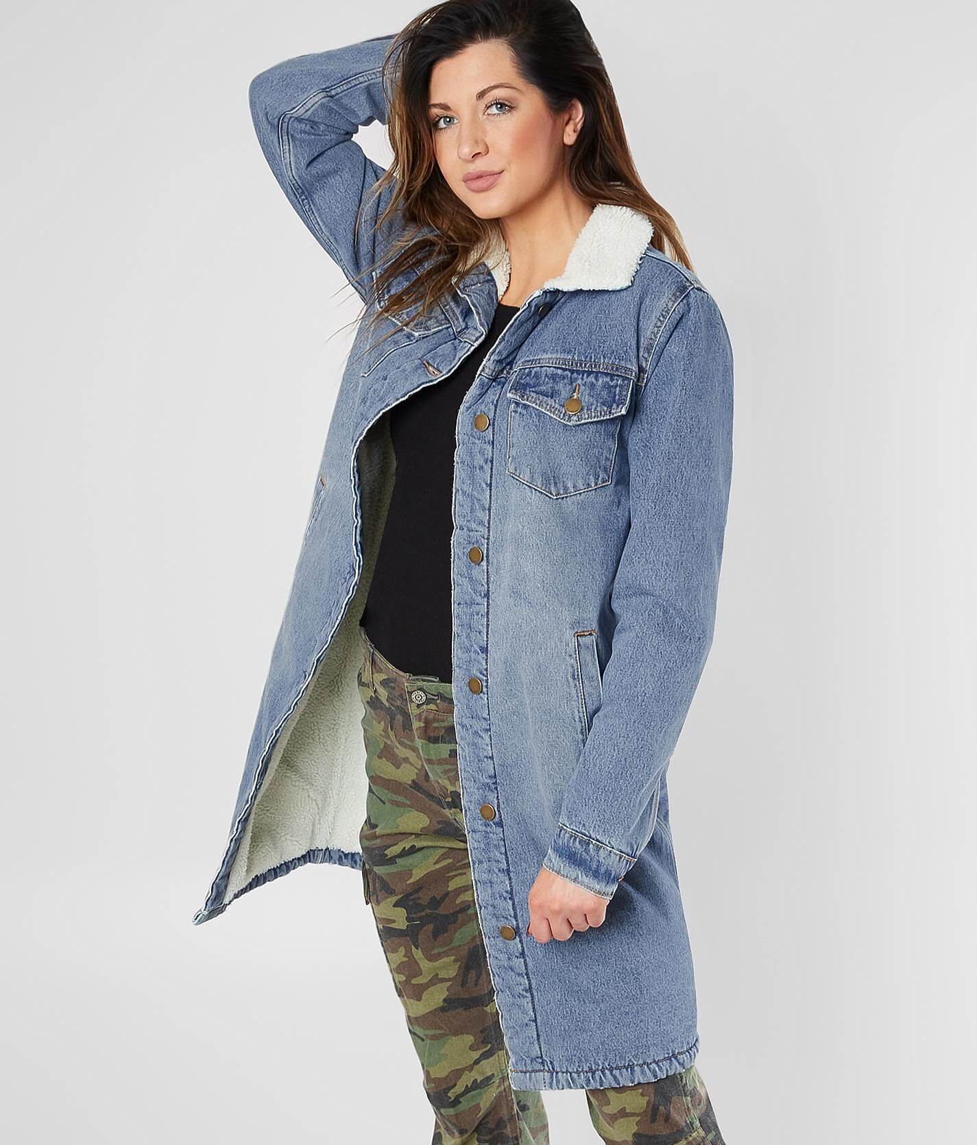 billabong stand tall denim jacket