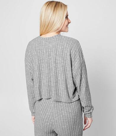Billabong Easy Way Brushed Knit Top back view