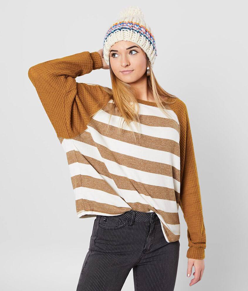 Billabong Head Start Striped Top front view