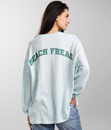 Billabong Beach Freak Oversized Boyfriend T-Shirt back view