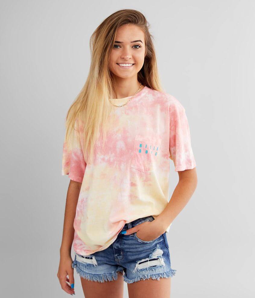 Billabong Beach Comber Tie Dye T-Shirt front view