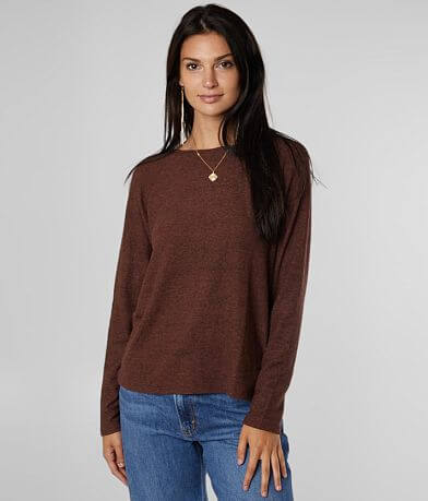 Billabong Quality Time Fleece Hacci Top FULL_RIGHT_SIDE