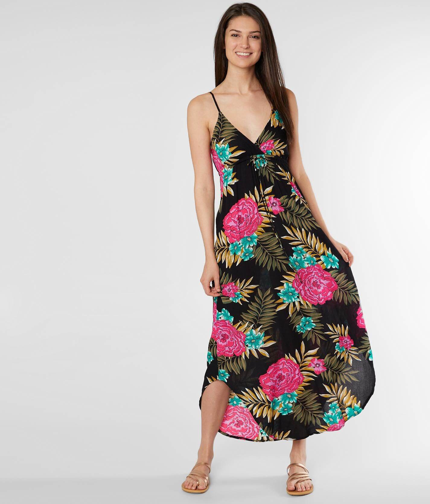 billabong like minded maxi dress