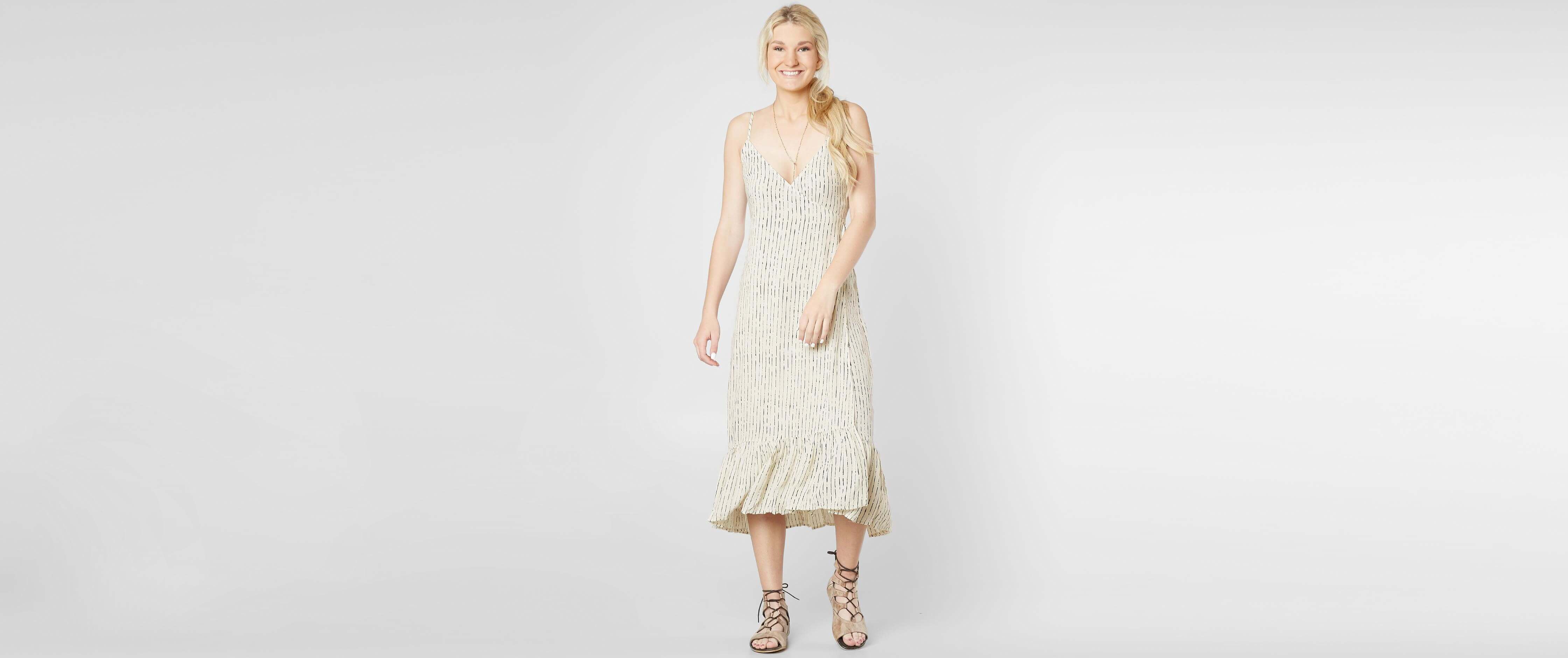 Billabong Hold Me Tight Wrap Dress - Clothing in White Cap | Buckle
