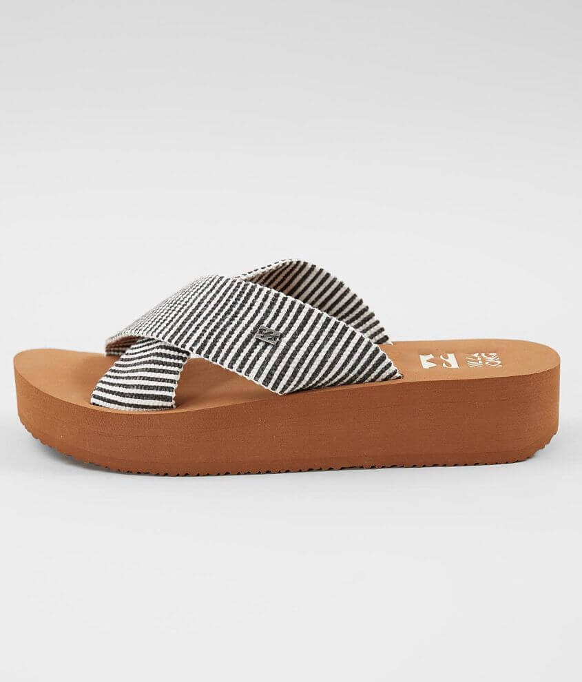 Billabong Boardwalk Mid-Wedge Sandal front view