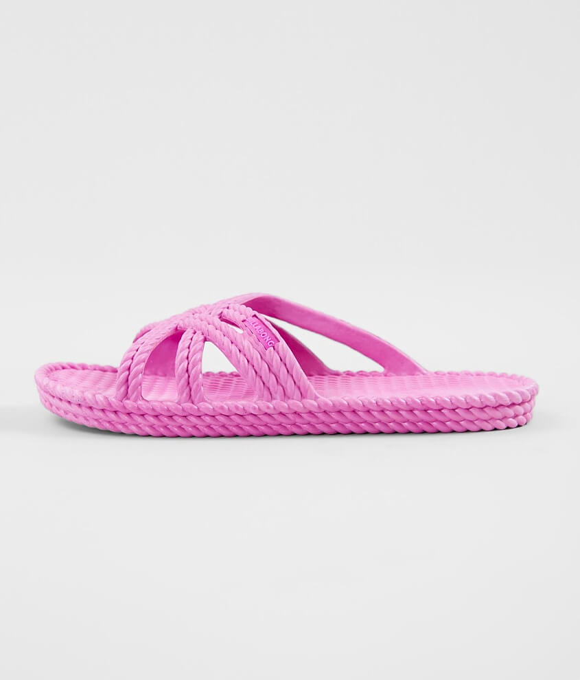 Billabong Slippin' Slide Sandal - Women's Shoes in Wild Lavender | Buckle