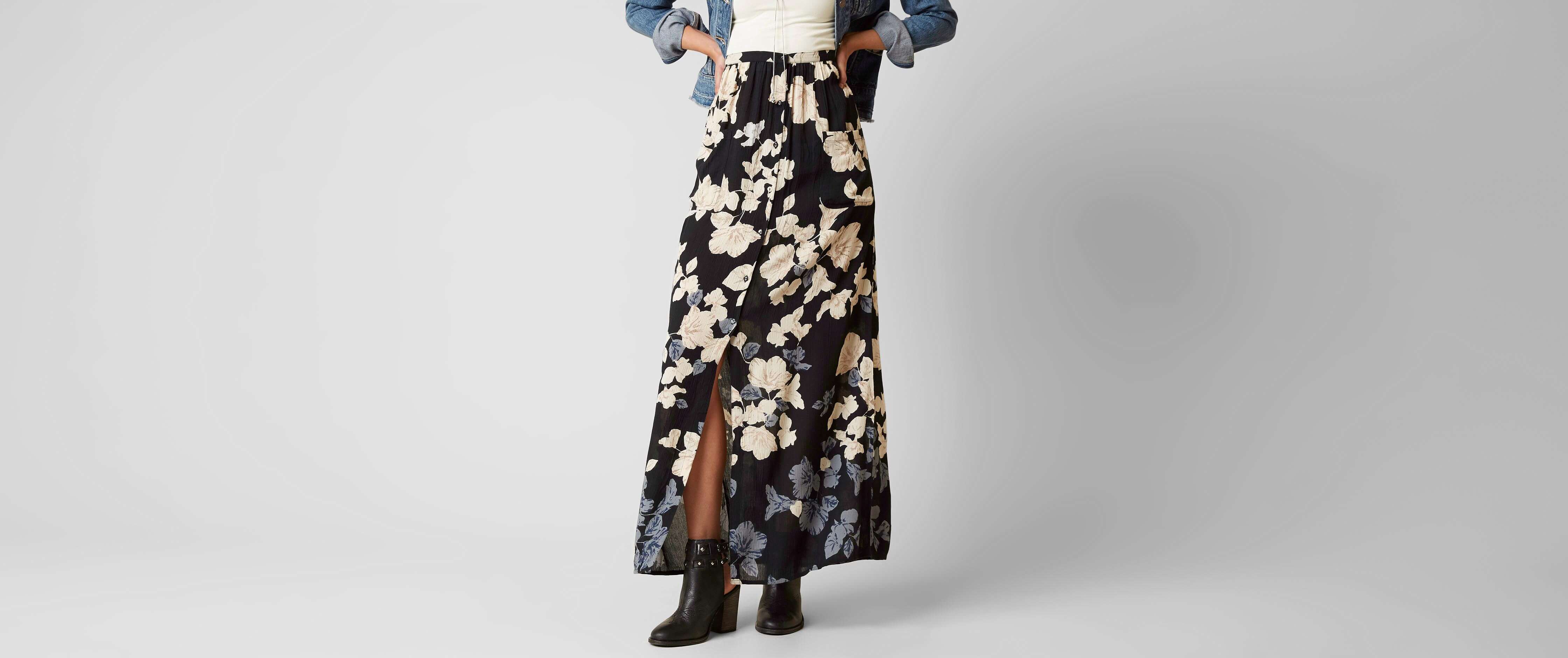 billabong honey maxi skirt