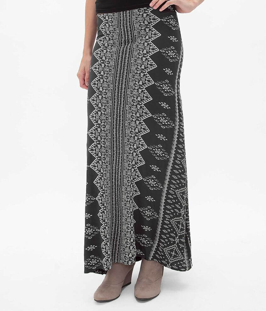 Billabong Alone With You Maxi Skirt front view
