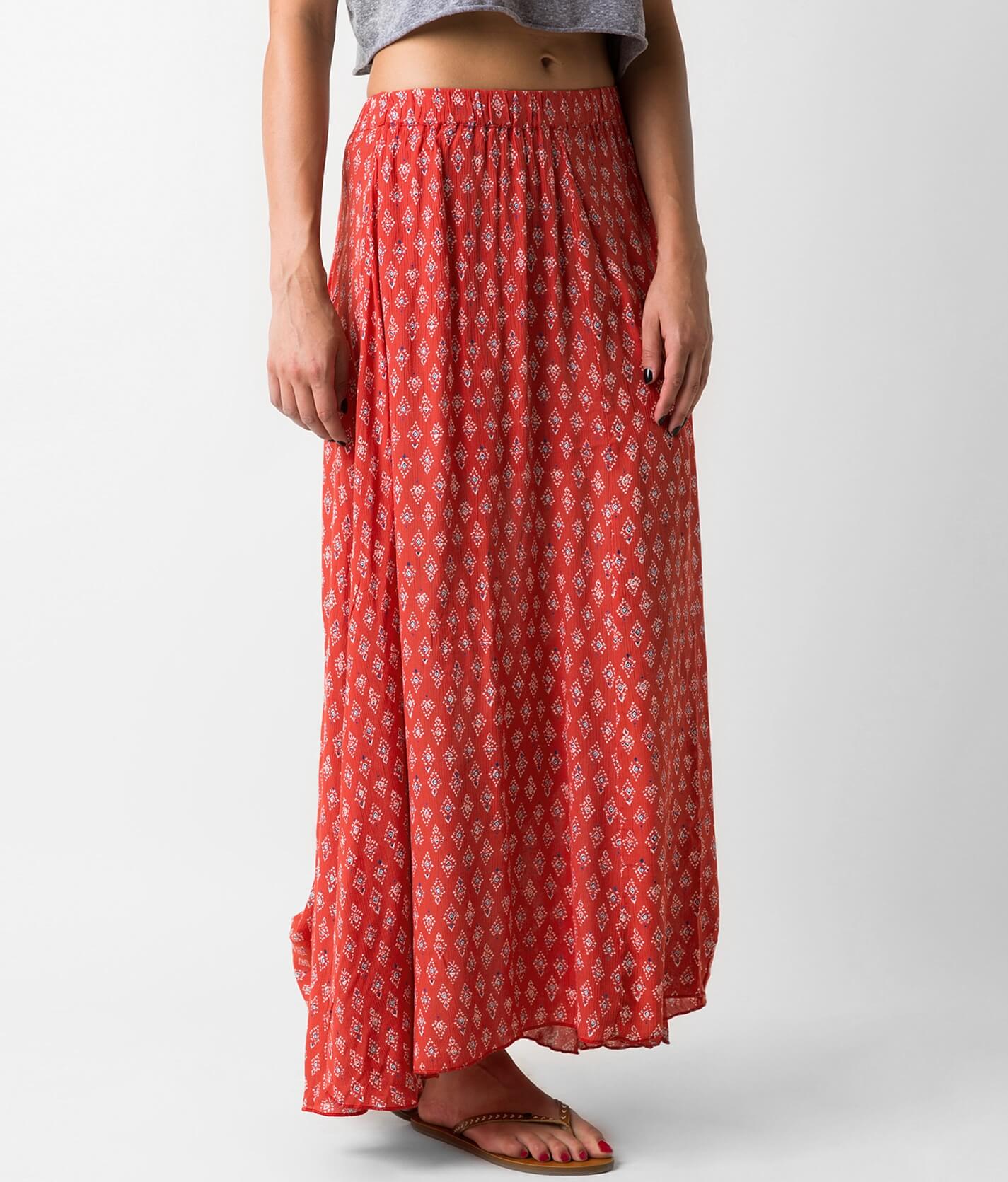 billabong long skirt