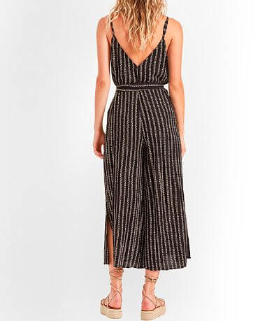 Billabong Shake It Again Wide Leg Jumpsuit back view