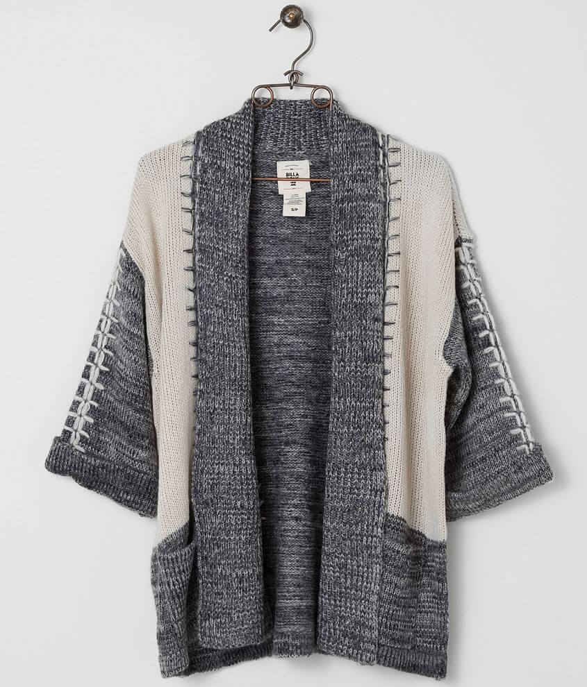 Billabong By Your Side Cardigan Sweater front view