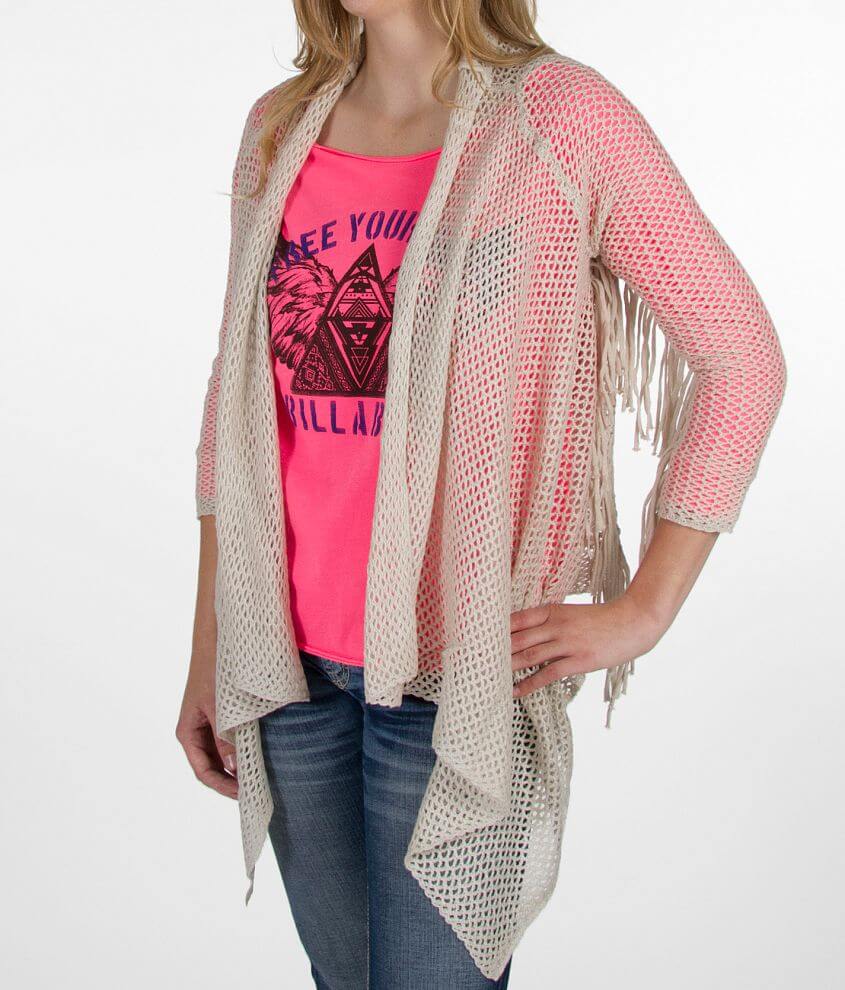 Billabong Loving You Cardigan Sweater front view