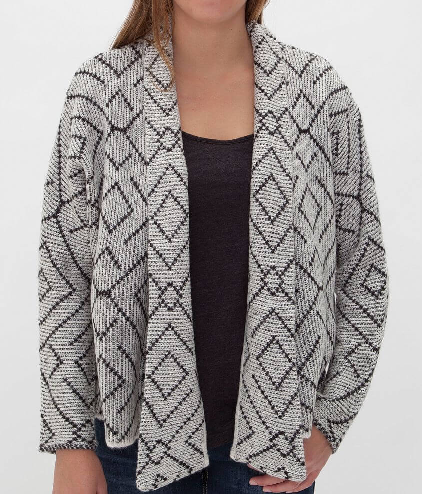 Billabong Beyond The Sands Cardigan Sweater front view