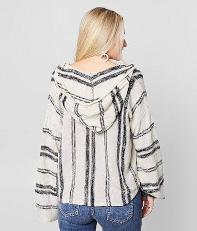Billabong Baja Beach Striped Hoodie BACK
