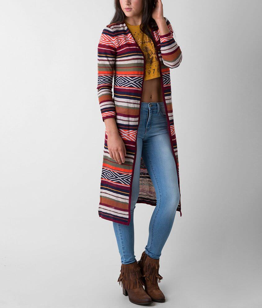 Billabong Shadow Stripe Duster Cardigan Sweater - Women's Sweaters in ...