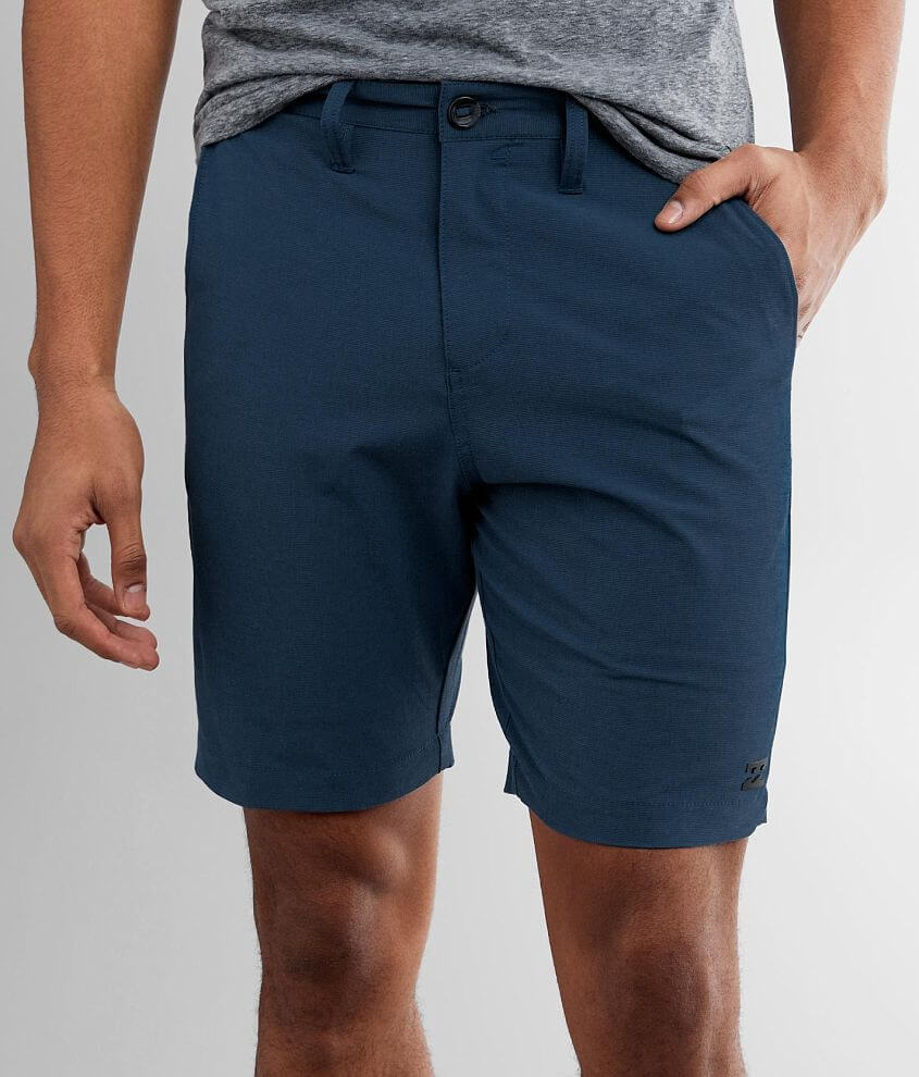 Billabong Crossfire Hybrid Stretch Walkshort - Men's Shorts in Deep Sea ...