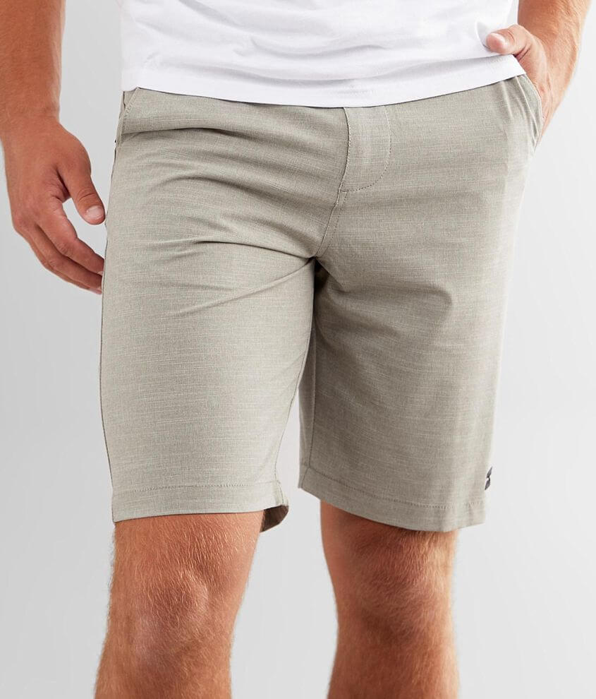 Billabong Crossfire Hybrid Surf Oxford Walkshort front view