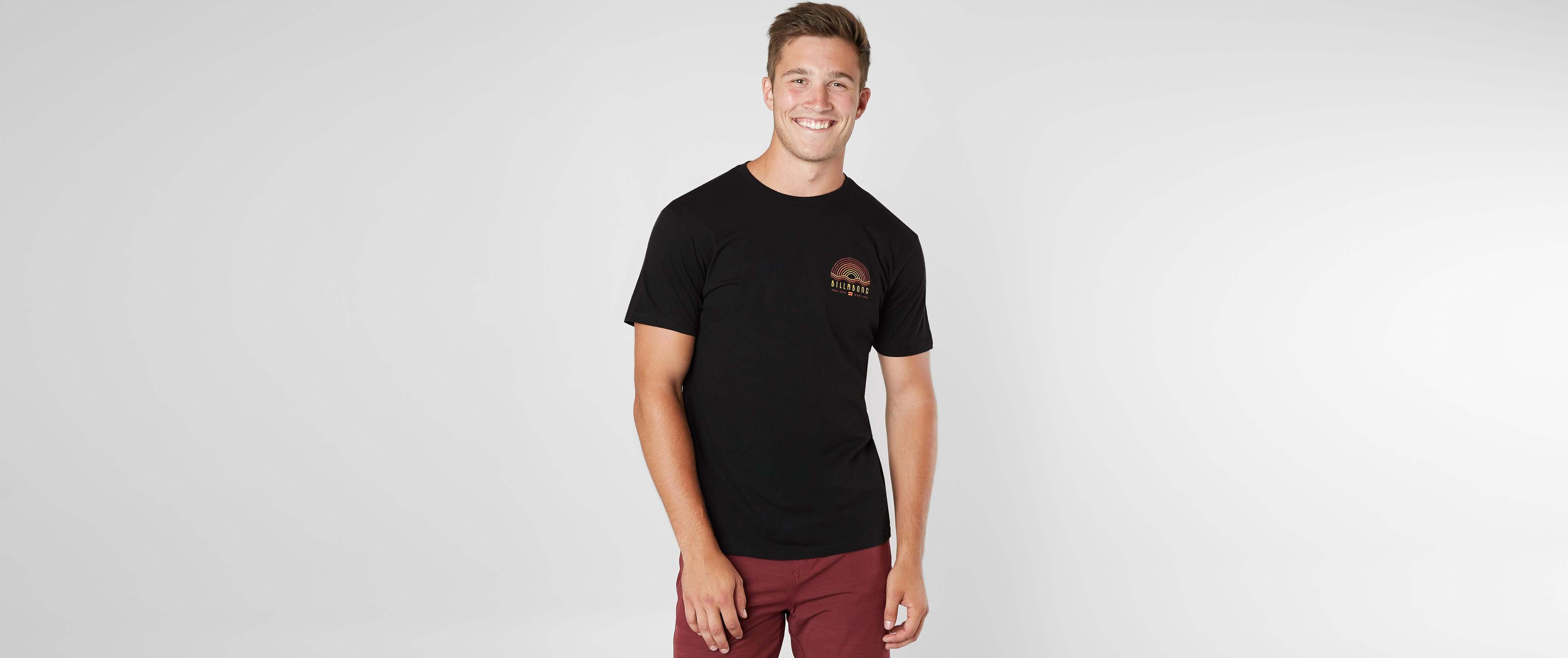 Billabong Sunset TShirt Men's TShirts in Black Buckle