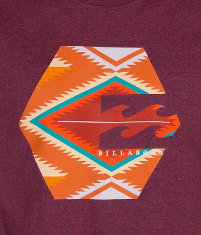 Billabong Purple Rain T-Shirt FRONT_DETAIL