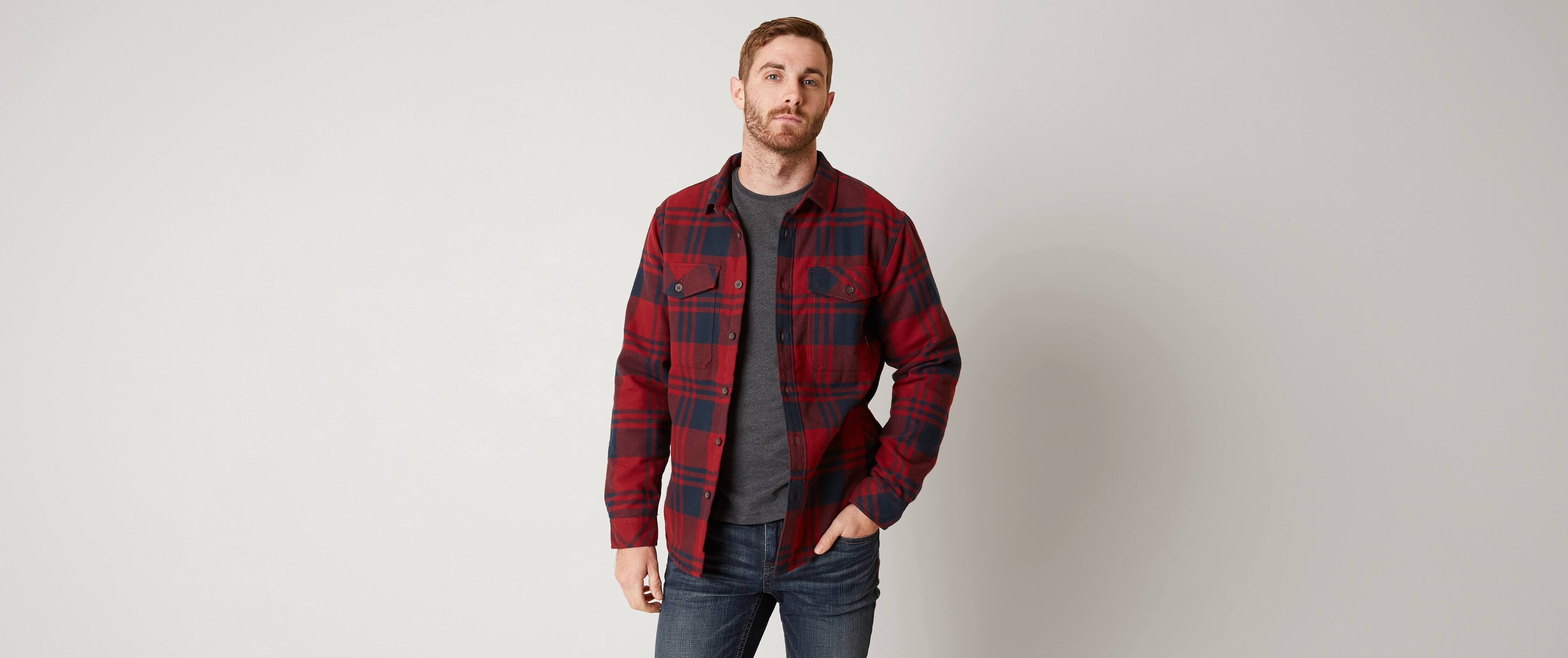 Billabong Wilshire Jacket Clothing in Red Buckle