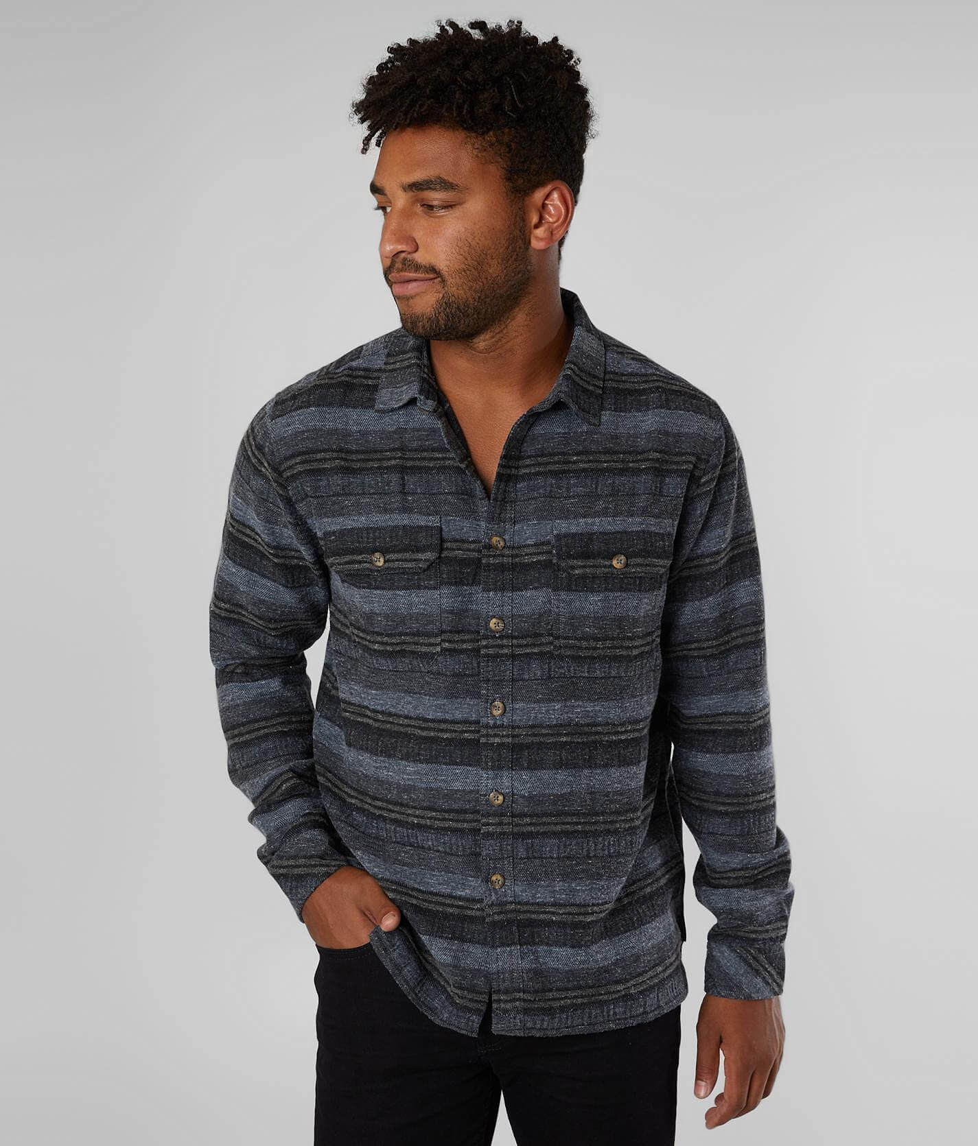 flannel shirt with sweater
