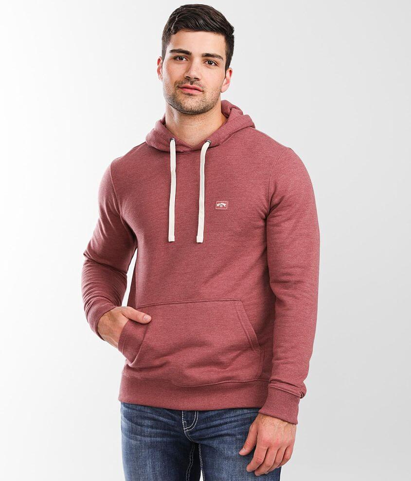 Billabong All Day Hooded Sweatshirt - Men's Sweatshirts in Rose Dust ...