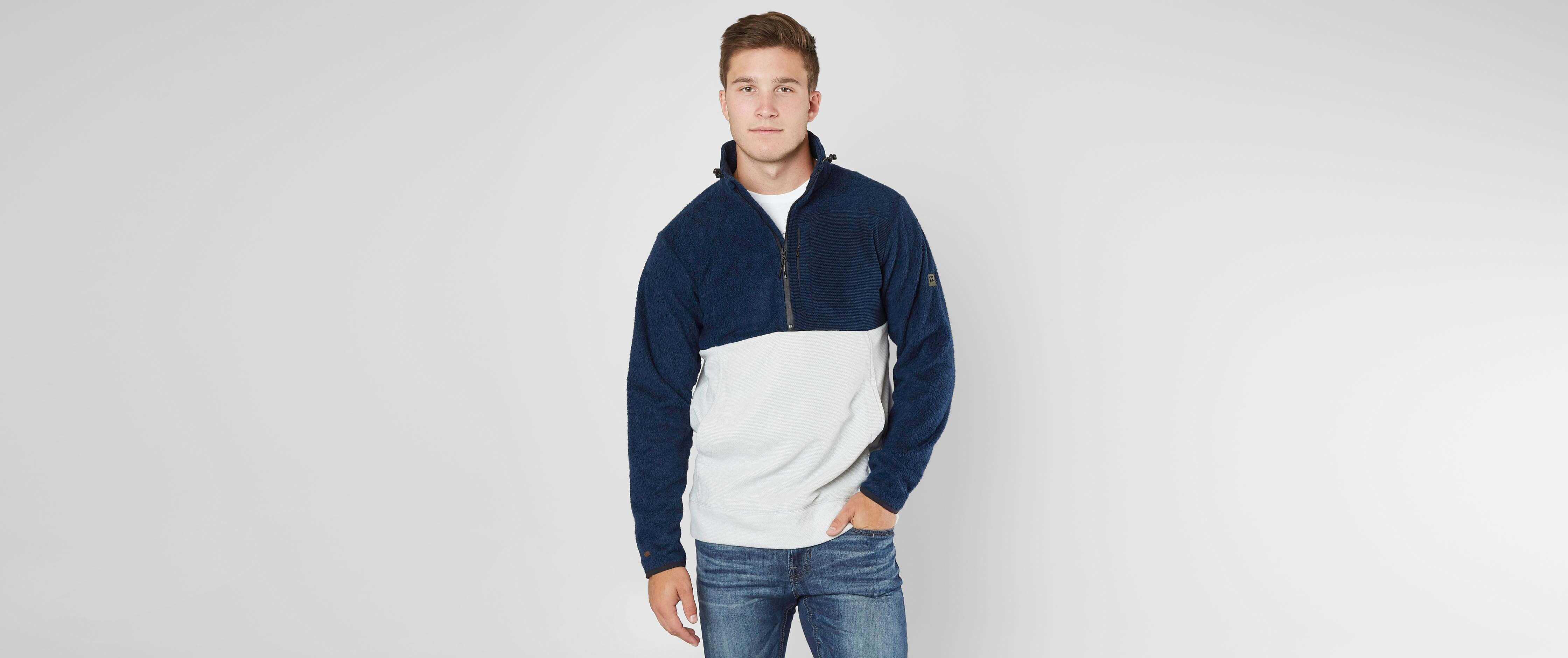 billabong half zip