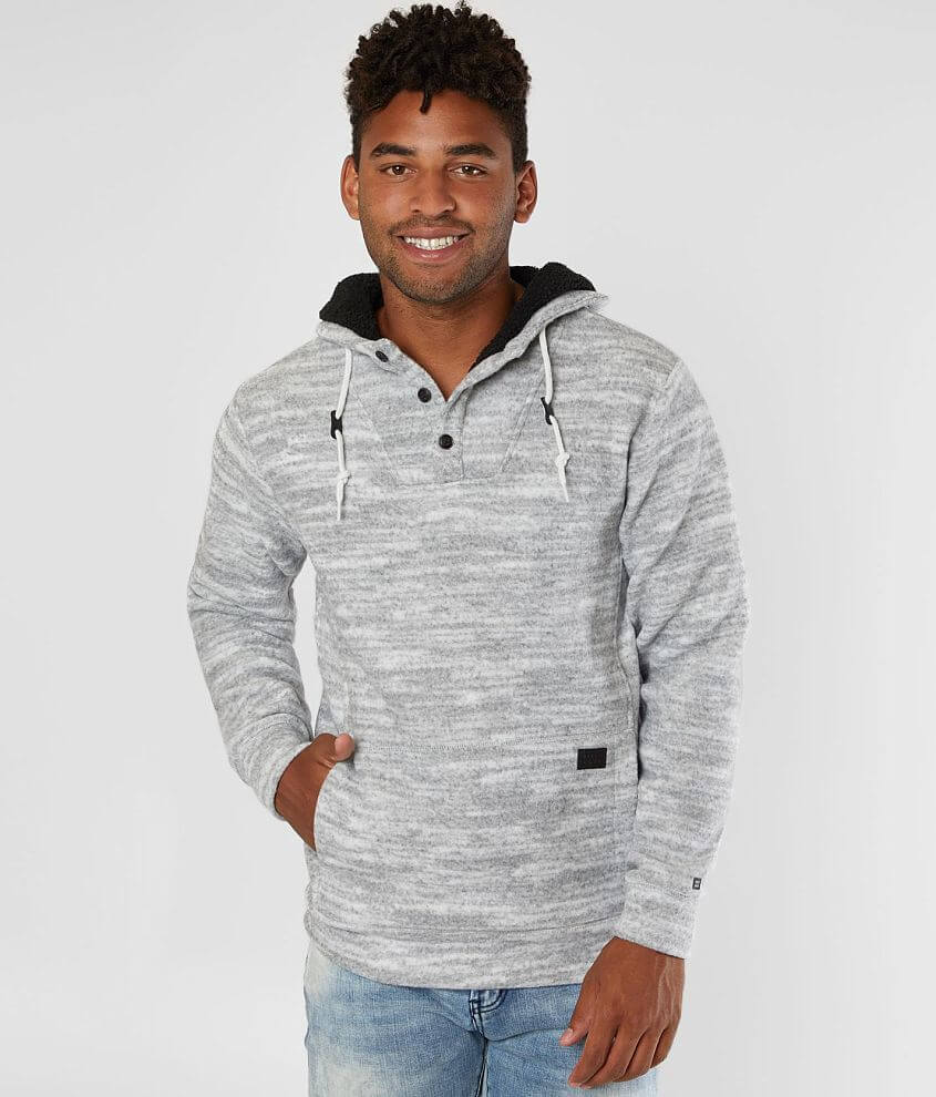 Billabong Rasta Hooded Henley Sweatshirt - Men's Sweatshirts in Light ...