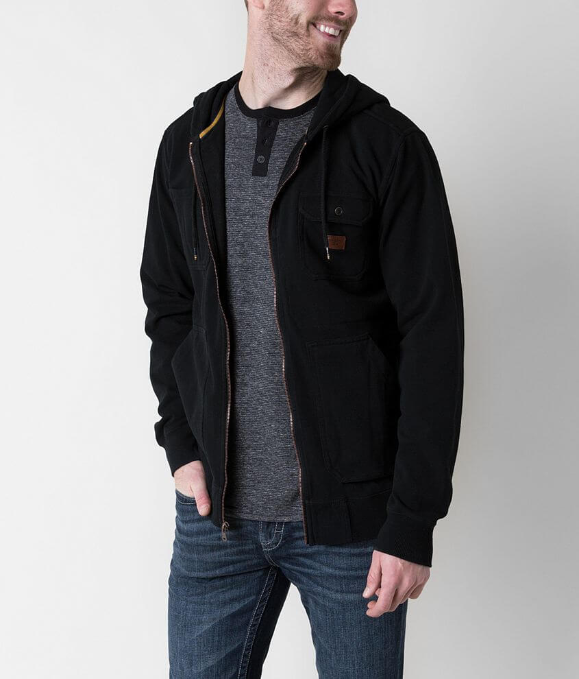 Billabong Marked Hooded Sweatshirt front view