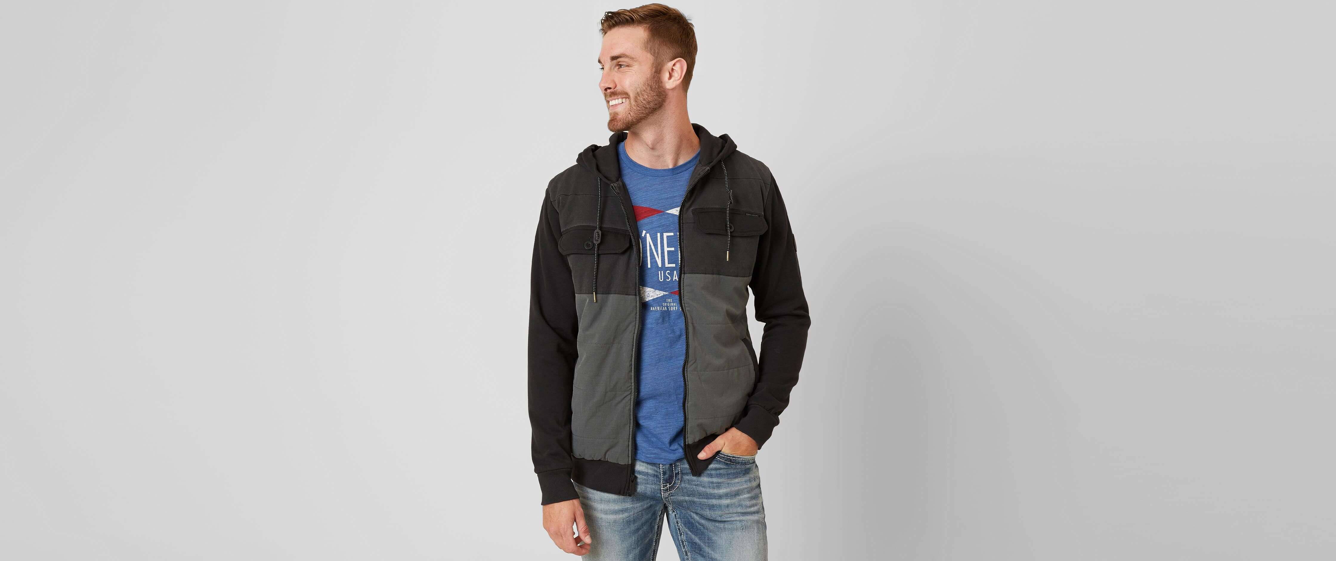 Billabong Interstate Jacket Men's Coats/Jackets in Stealth Buckle