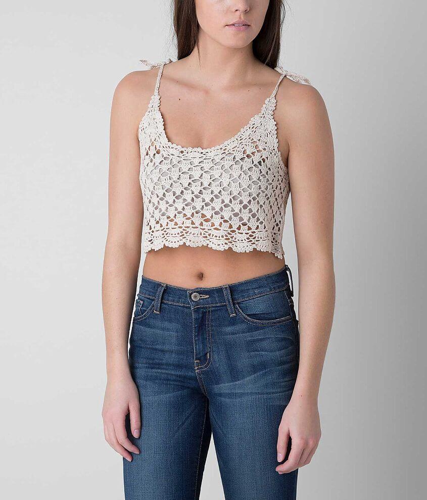 Billabong Crochet Tank Top front view