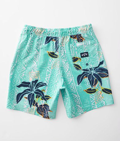 Billabong Boys - Sundays Layback Stretch Swim Trunks BACK