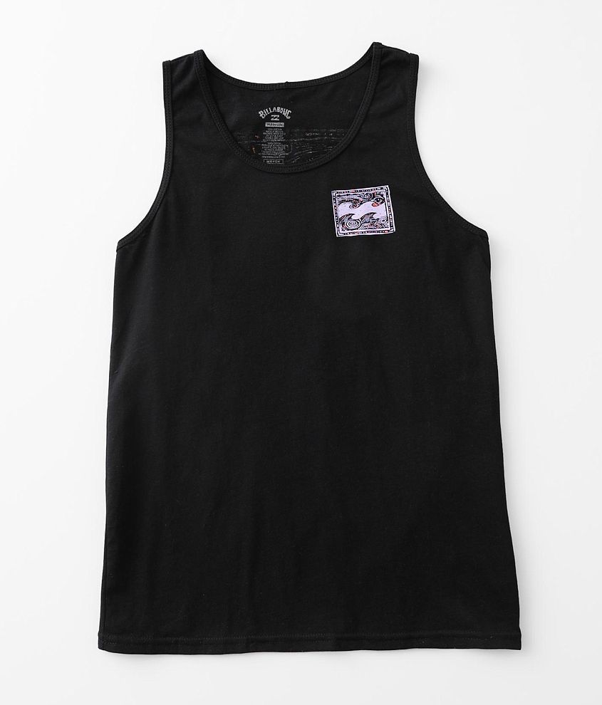 Boys - Billabong Crayon Wave Tank Top front view