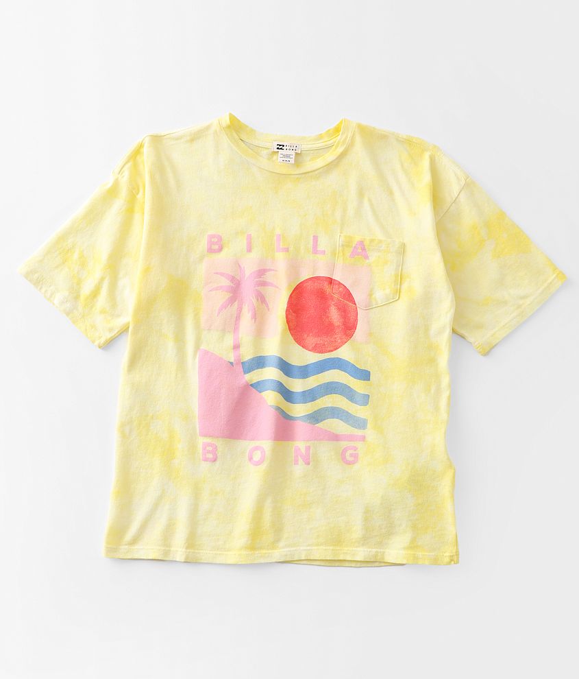 Girls - Billabong True Boy Surf Oversized T-Shirt front view