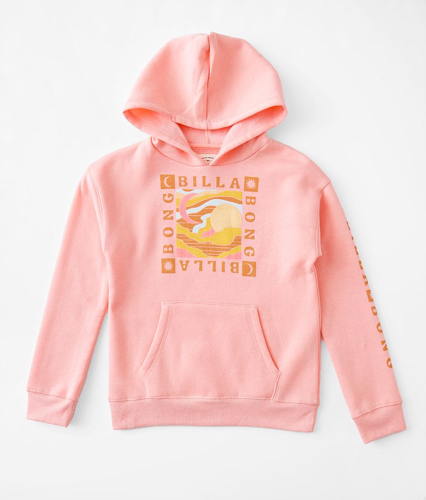 Billabong pink hoodie on sale