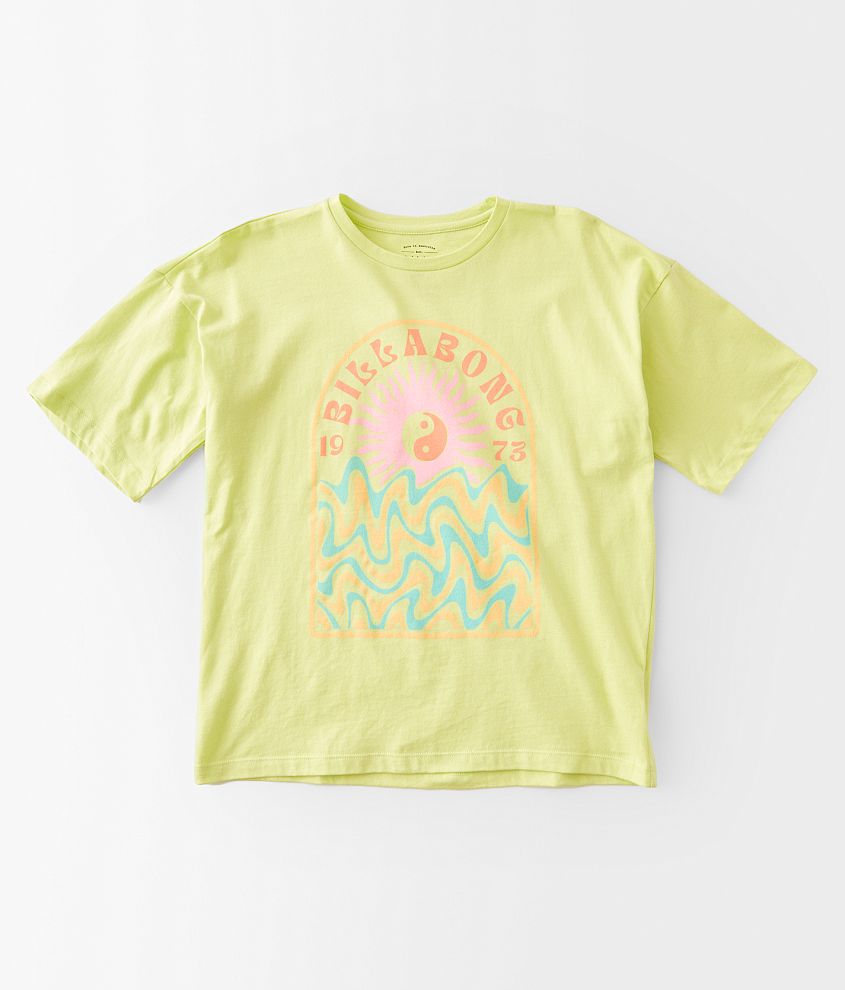 Girls - Billabong Lost At Sea Oversized T-Shirt front view