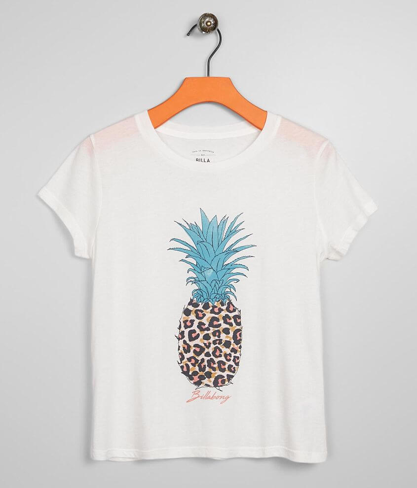 Girls Billabong Party Animal T Shirt Girl s T Shirts in Cool Whip Buckle
