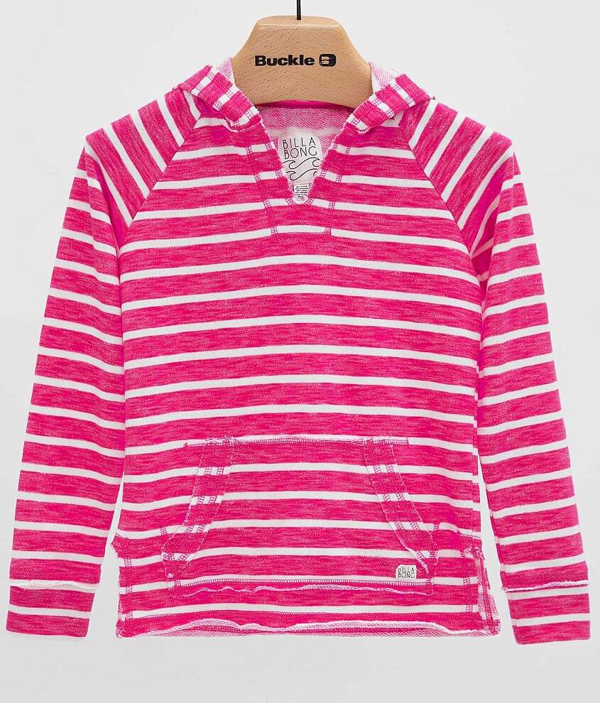 Girls - Billabong Striped Sweatshirt front view